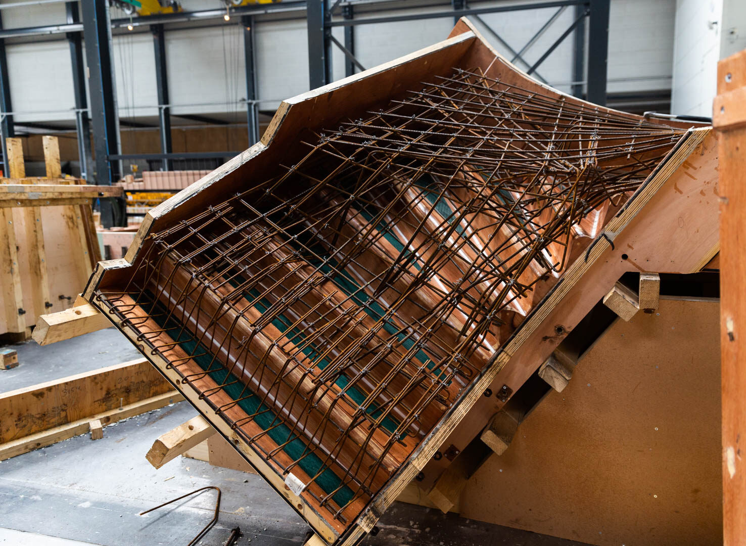 Trappen en bordesplaten